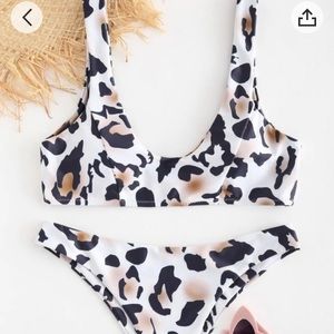 NWOT Cheetah Bikini